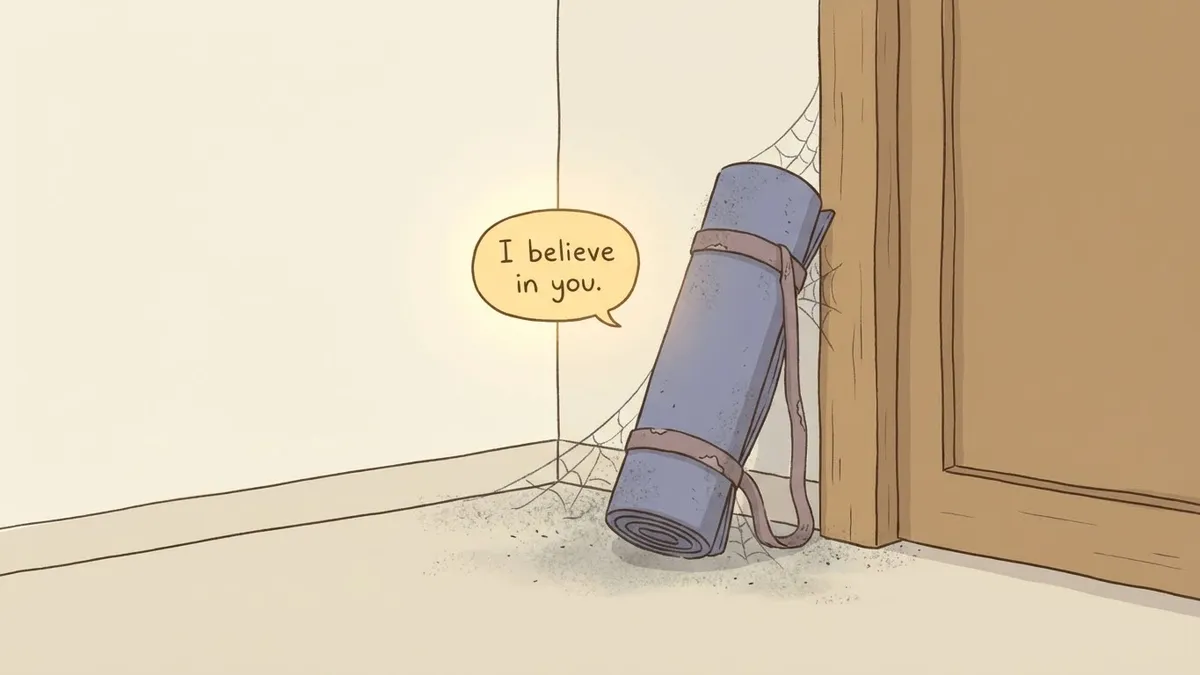 Yoga Mat Believes In You