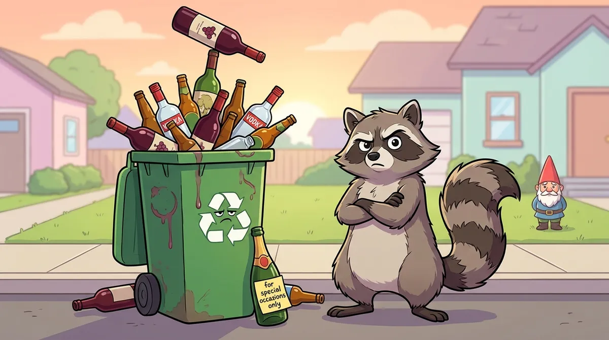 Over Recycling Drinking Problem