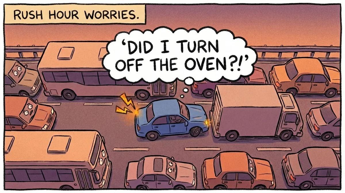 Did I Turn The Oven Off